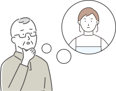 苦情を思い出すシニア